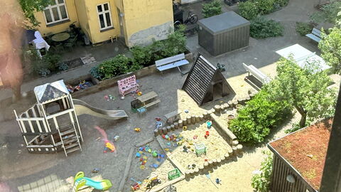 Vesterbro - 2 People - 1 Br - Close To Metro: Udendørs