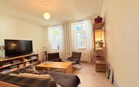 Nørrebro - Cozy Area - 2 People -1 Br: Stue