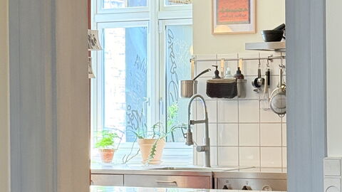 Nørrebro - Cozy Area - 2 People -1 Br: Køkken