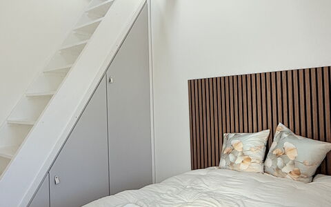 Townhouse - 3 Levels - 2 People - Nørrebro: soveværelse