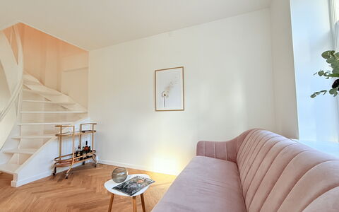 Townhouse - 3 Levels - 2 People - Nørrebro: Stue