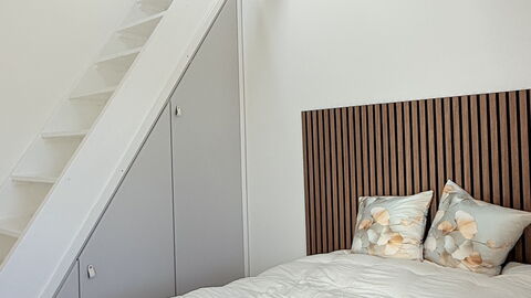 Townhouse - 3 Levels - 2 People - Nørrebro: soveværelse