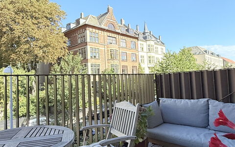 Frederiksberg Carlsberg City-2 Bedrooms: Altan / terrasse / gårdhave