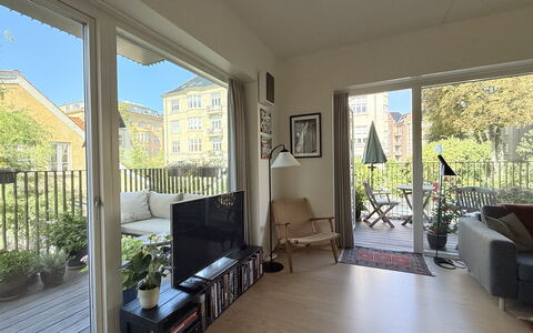 Frederiksberg Carlsberg City-2 Bedrooms: Frokostlokale, Køkken, Stue