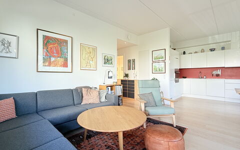 Frederiksberg Carlsberg City-2 Bedrooms: Frokostlokale, Køkken, Stue