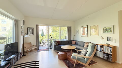 Frederiksberg Carlsberg City-2 Bedrooms: Frokostlokale, Køkken, Stue