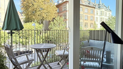 Frederiksberg Carlsberg City-2 Bedrooms: Altan / terrasse / gårdhave