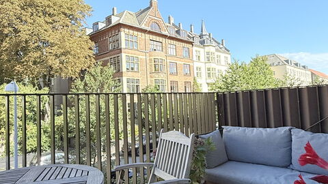 Frederiksberg Carlsberg City-2 Bedrooms: Altan / terrasse / gårdhave