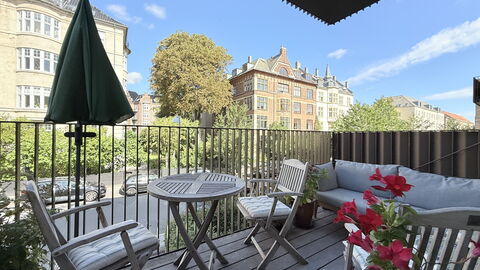 Frederiksberg Carlsberg City-2 Bedrooms: Altan / terrasse / gårdhave