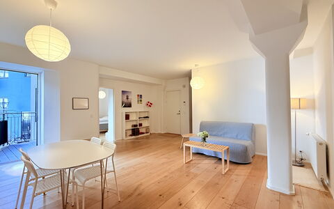 Nyhavn - 4 People - 1 Br - Super Location: Frokostlokale, Stue