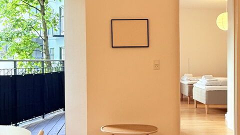 Nyhavn - 4 People - 1 Br - Super Location: Altan / terrasse / gårdhave, soveværelse