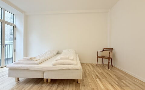 Center - 3 Br - 4 People - Close to Metro: soveværelse