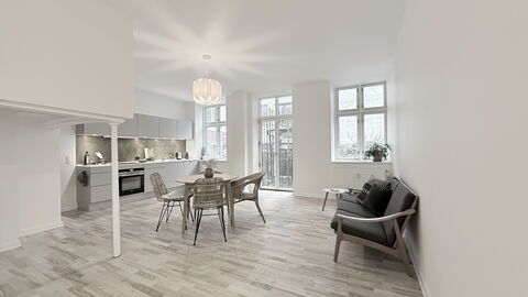 Center - 3 Br - 4 People - Close to Metro: Frokostlokale, Køkken