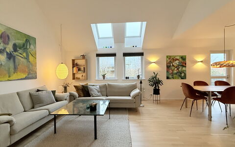 Frederiksberg - Parking - 1 Bedroom - 2 People: Frokostlokale, Stue