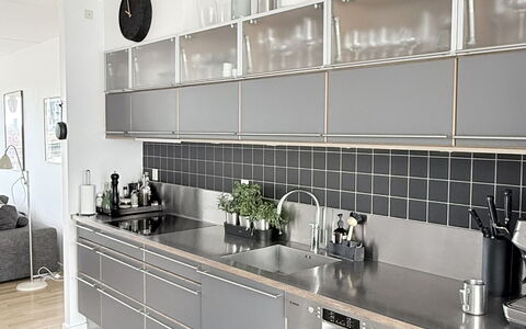 Close to Metro - 3 Br- 5 People: Køkken