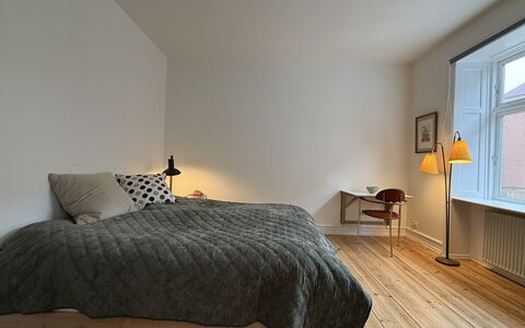 Nørrebro - 2 People - 1 Br - Close to Metro: soveværelse