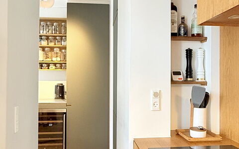 Nørrebro - 4 People - 3 Br - Close to Metro: Køkken