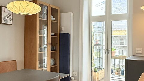 Nørrebro - 4 People - 3 Br - Close to Metro: Frokostlokale