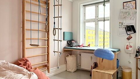 Nørrebro - 4 People - 3 Br - Close to Metro: soveværelse