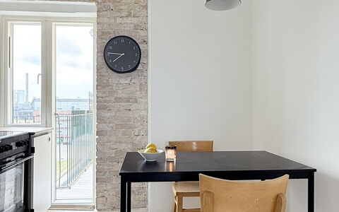 Nørrebro - Studio - 2 People - 2 Balcony: Køkken