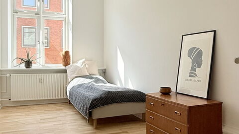 Center - 3 Br - 4 People - Close to Metro: soveværelse