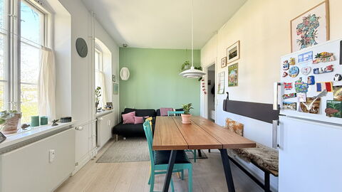 Brumleby - 2 Br - 3 People - Amazing Location: Frokostlokale, Køkken