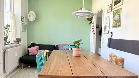 Brumleby - 2 Br - 3 People - Amazing Location: Frokostlokale, Køkken