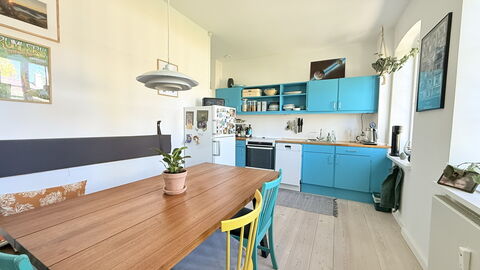 Brumleby - 2 Br - 3 People - Amazing Location: Frokostlokale, Køkken