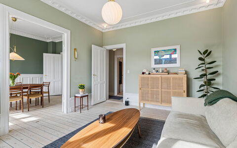 Nørrebro - 2 Br - 4 People - Metro: Stue