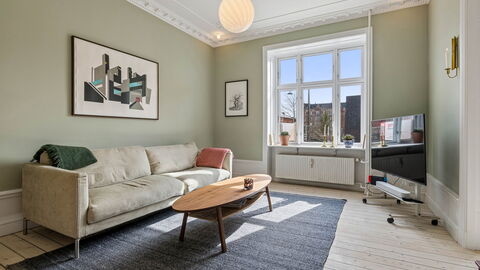 Nørrebro - 2 Br - 4 People - Metro: Stue