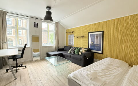 Frederiksberg - 6 Persons - 3Br - Close to Metro: soveværelse