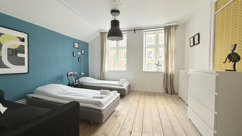 Frederiksberg - 6 Persons - 3Br - Close to Metro: soveværelse