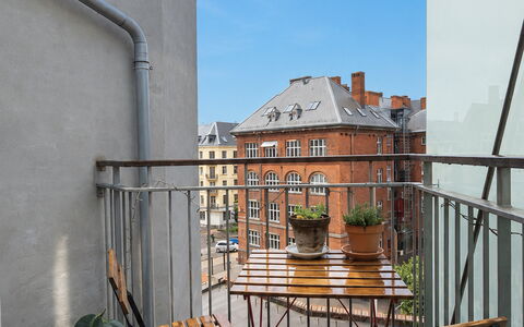 Østerbro - 2 People - 1 Br - Loft: Altan / terrasse / gårdhave