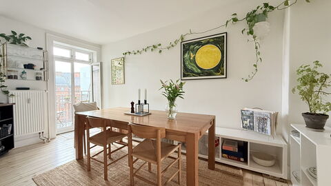 Østerbro - 2 People - 1 Br - Loft: Frokostlokale