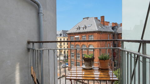 Østerbro - 2 People - 1 Br - Loft: Altan / terrasse / gårdhave