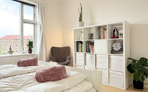 Nørrebro - 1 Br - 3 People - Close Metro: soveværelse