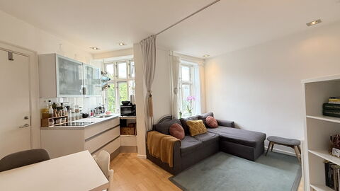 Nørrebro - 1 Br - 3 People - Close Metro: Køkken, Stue