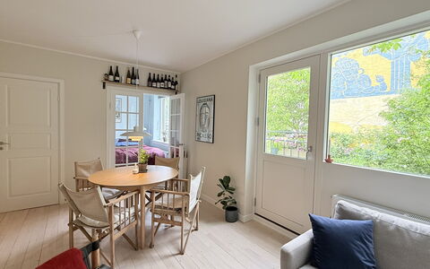 Nørrebro - 2 People - Cozy Apartment: Stue