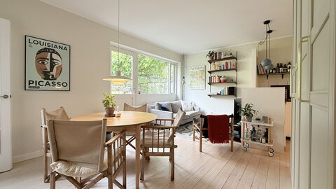 Nørrebro - 2 People - Cozy Apartment: Stue