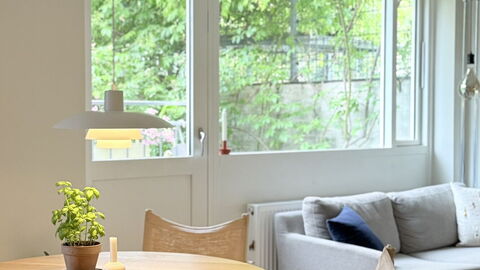 Nørrebro - 2 People - Cozy Apartment: Stue