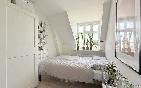 Vesterbro - 2 People - Loft Apartment: soveværelse
