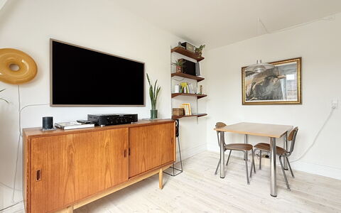 Vesterbro - 2 People - Loft Apartment: Stue