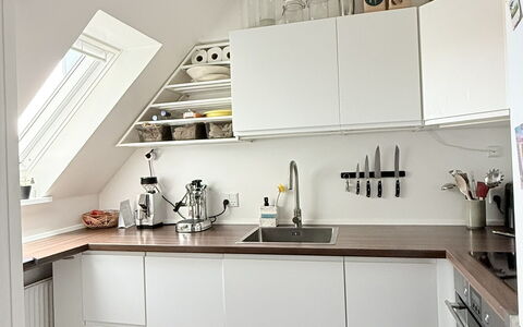 Vesterbro - 2 People - Loft Apartment: Køkken