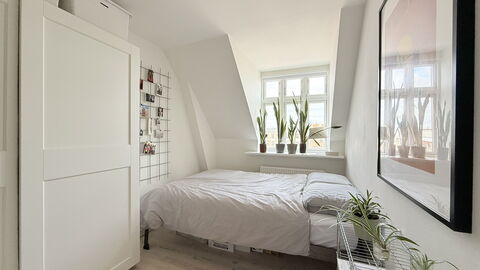 Vesterbro - 2 People - Loft Apartment: soveværelse