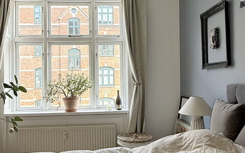 Østerbro - Close to Metro - 2 Br - 4 People: soveværelse