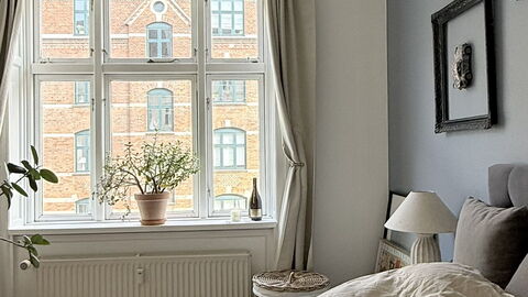 Østerbro - Close to Metro - 2 Br - 4 People: soveværelse