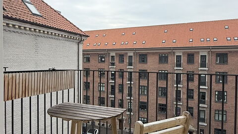 Østerbro - Close Metro - 2 People - 1 Br: Altan / terrasse / gårdhave