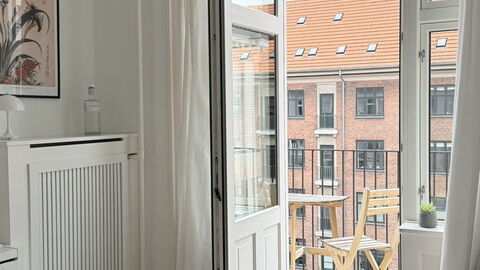 Østerbro - Close Metro - 2 People - 1 Br: Altan / terrasse / gårdhave