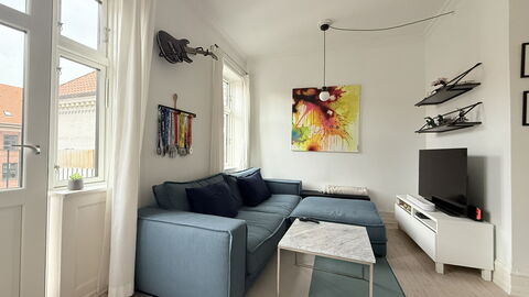 Østerbro - Close Metro - 2 People - 1 Br: Stue