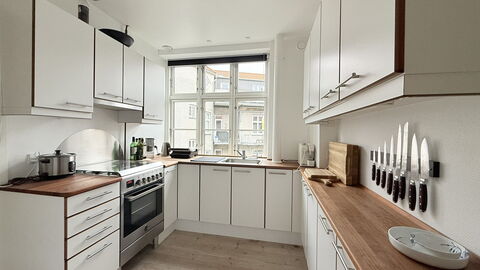 Østerbro - Close Metro - 2 People - 1 Br: Køkken